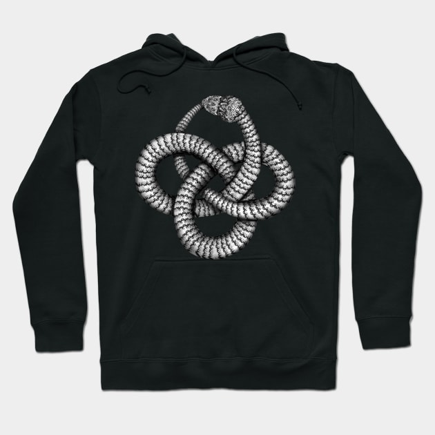 Ouroboros - Celtic Knot Hoodie by Nartissima